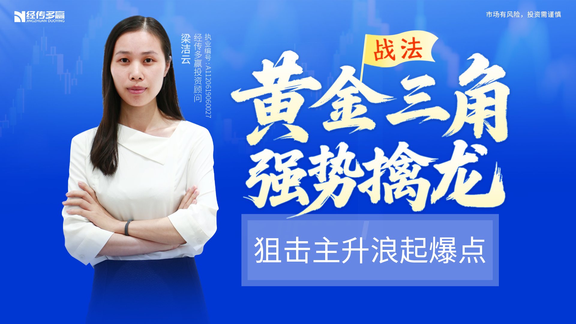 黄金三角，强势擒龙