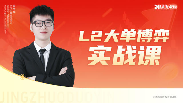 L2大单博弈实战课